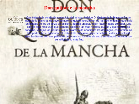 donquijote2 screenshot