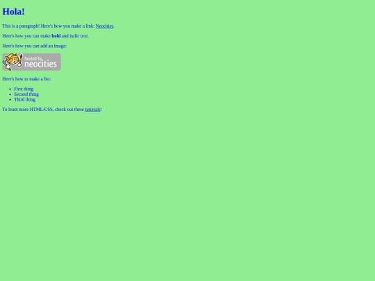 index screenshot