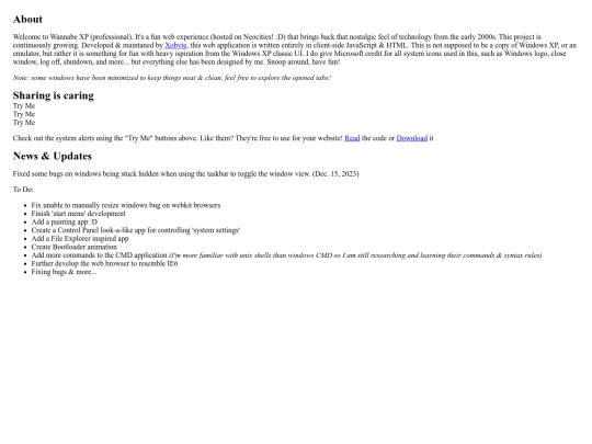 Apps/test screenshot