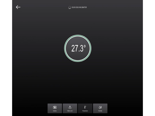 temperature screenshot