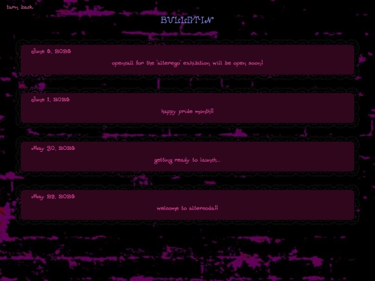 bulletin screenshot