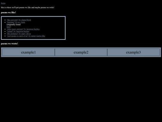 poetry screenshot