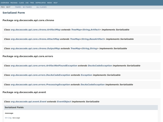 docascode/javadoc/57-suppression-des-md-de-fichiers-deplaces-ko/serialized-form screenshot