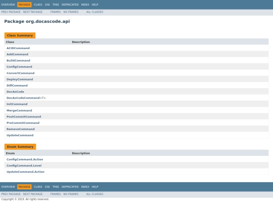 docascode/javadoc/58-pre-commit-and-post-commit-on-not-initialized-repository/org/docascode/api/package-summary screenshot