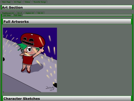 digitalartgallery screenshot