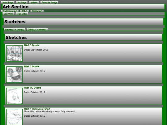 oldestsketches screenshot