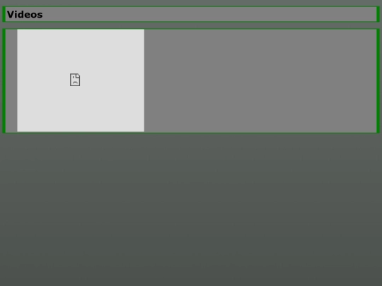 videos screenshot