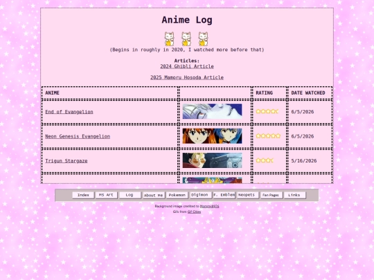 animelog screenshot