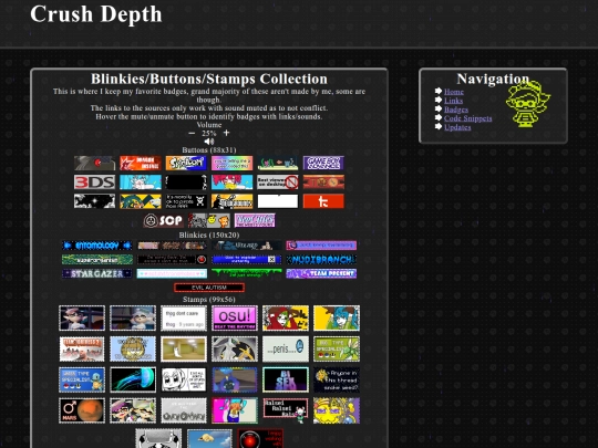 pages/badges screenshot