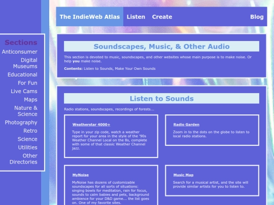 sounds screenshot