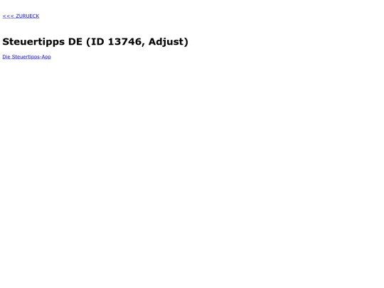 steuertipps screenshot