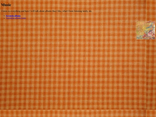 Music screenshot