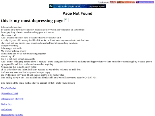 Oldies/problems screenshot