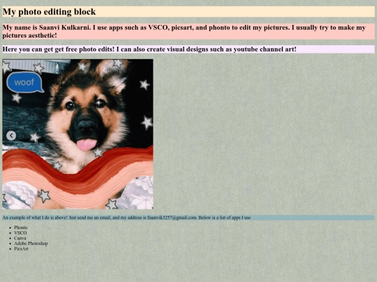 index screenshot