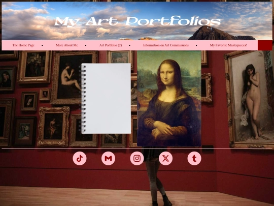 art_portfolio screenshot