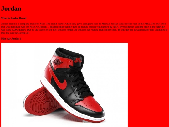 Jordan screenshot