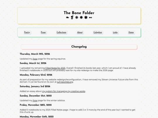changelog screenshot