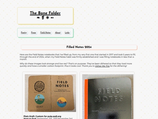 collections/fillednotes2024 screenshot