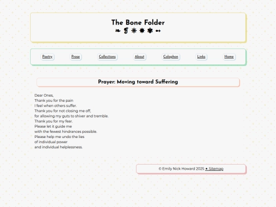 poetry/towardsuffering screenshot