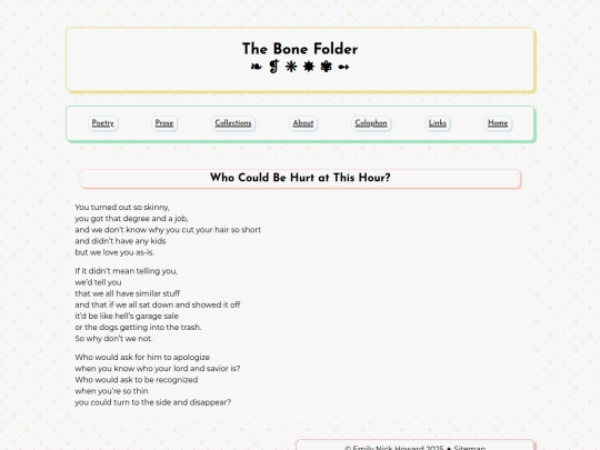 poetry/whocouldbehurtatthishour screenshot