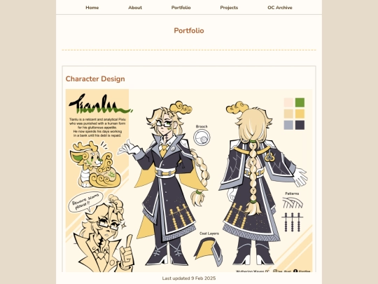 Portfolio screenshot