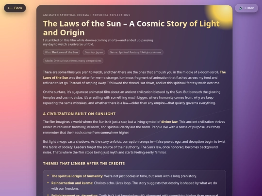 blog/topic/lawsofthesun screenshot