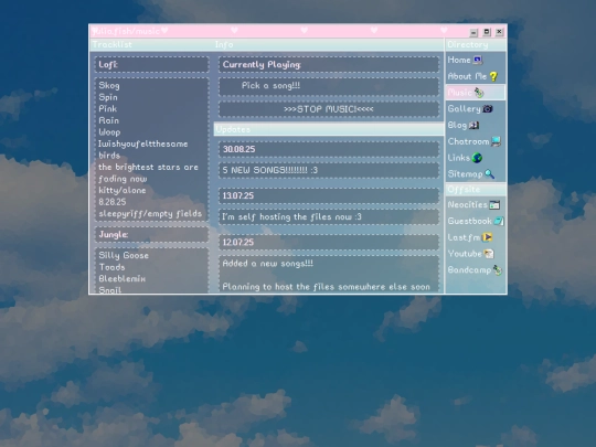music screenshot