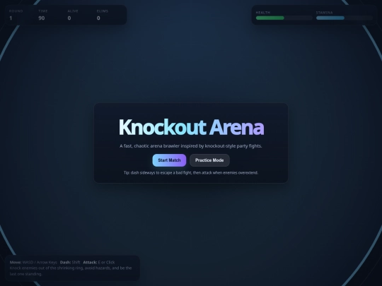 games/knockout screenshot