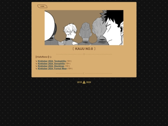 TumblrIndex/TumArc_KaijuNo8 screenshot