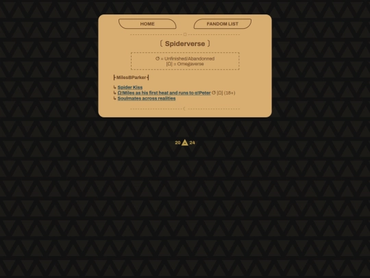 TumblrIndex/TumArc_Spiderverse screenshot