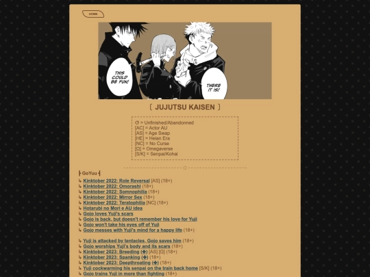 TwitterIndex/TwiArc_JujutsuKaisen screenshot