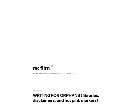 tags/re-film screenshot