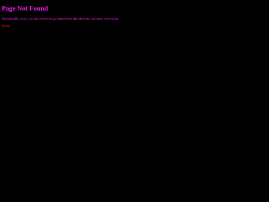 not_found screenshot