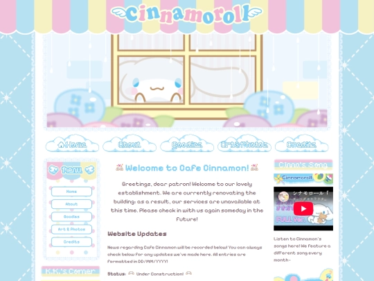 cinnamoroll screenshot