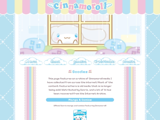 cinnamoroll/goodies screenshot