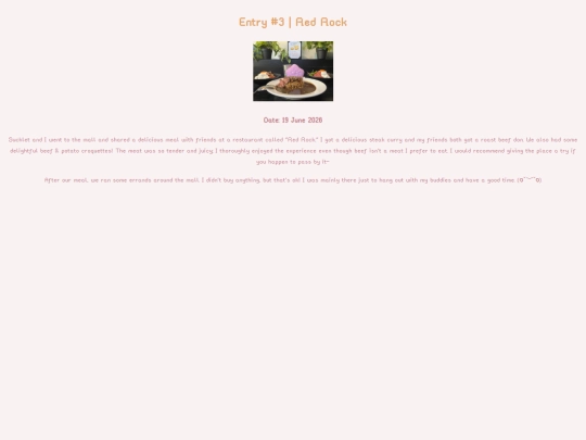 diary/entry3 screenshot