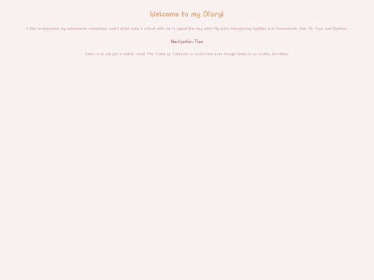 diary/intro screenshot