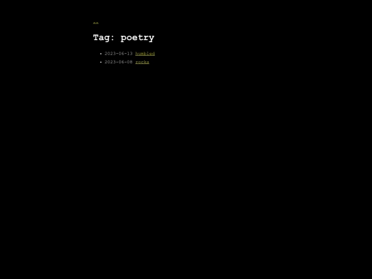 tag/poetry screenshot