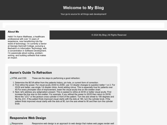 blog screenshot
