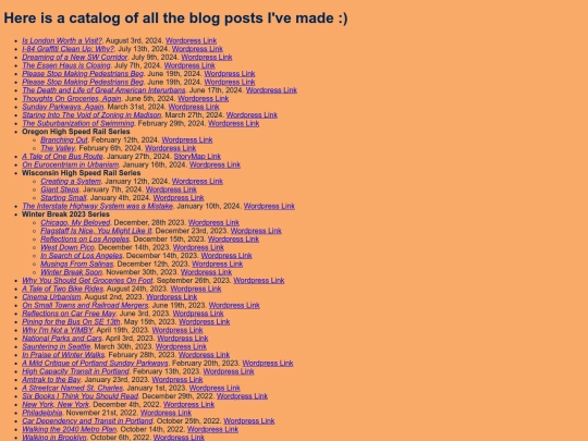 posts screenshot