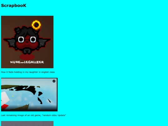 scrapbook screenshot