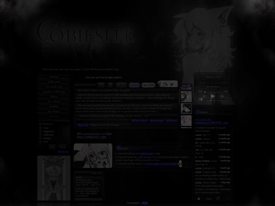 blog screenshot