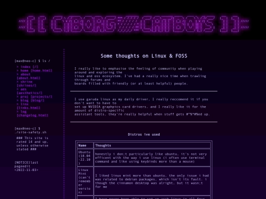blog/linux screenshot