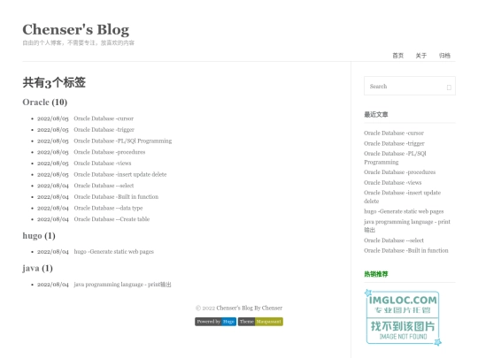 post/tags screenshot