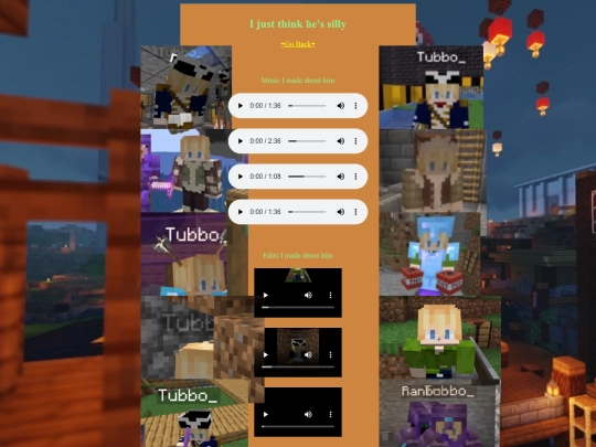 appreciationpages/ctubbo screenshot
