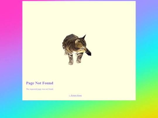 not_found screenshot