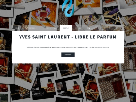 libre-le-parfum-processing screenshot