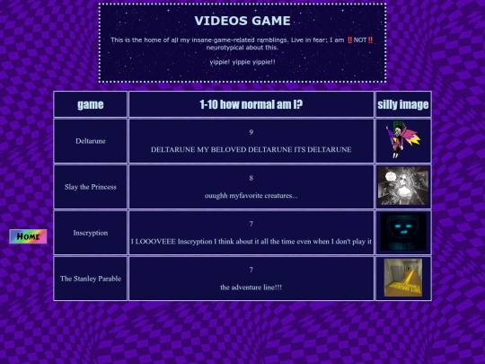 GAMES screenshot