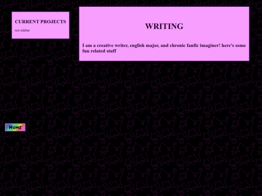 WRITING screenshot
