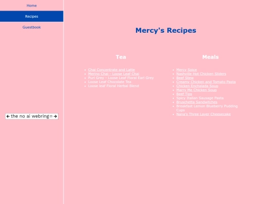 Recipe-List screenshot
